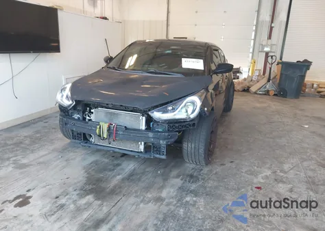 2017 Hyundai Veloster Value Edition from USA, damaged, VIN KMHTC6AD7HU318559